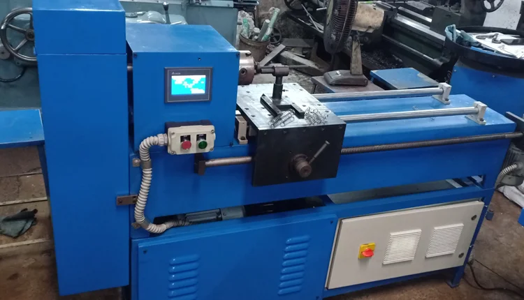 Lathe Type Coiling Machine